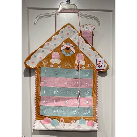 Christmas Pastel Gingerbread Countdown Calendar - Picture 1 of 5